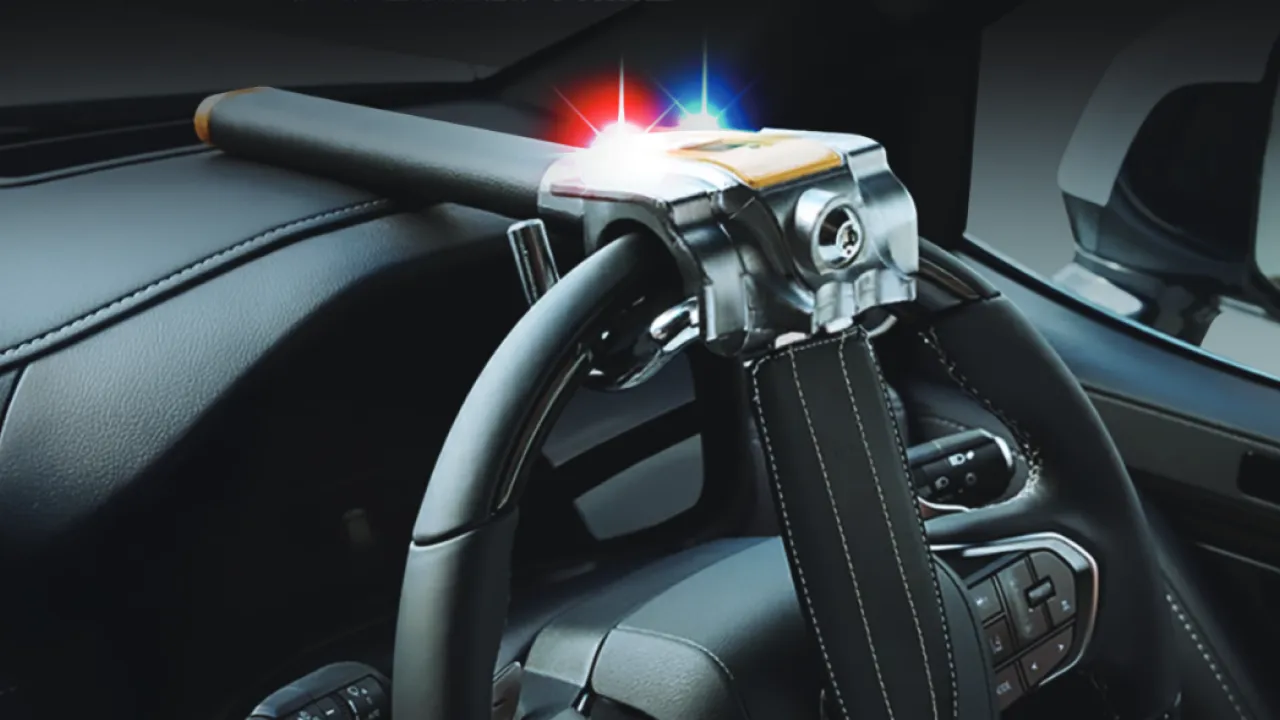 LED警告ランプ付き